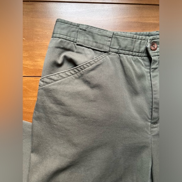 Columbia Hiking Camping Utility Straight Leg Ankle Pants in Green Womens 6 / 28 - Picture 2 of 11